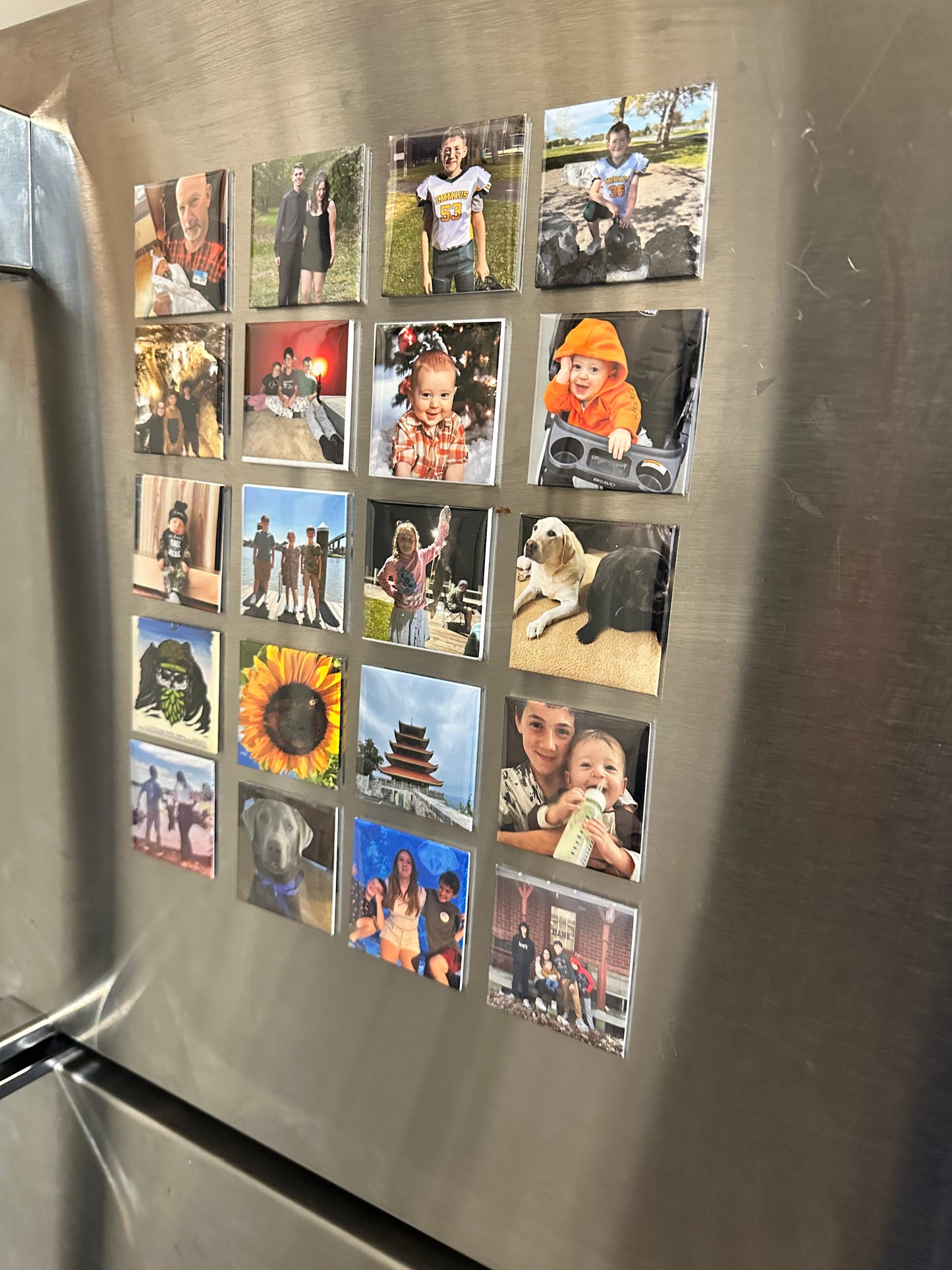 2"x2" photo magnets